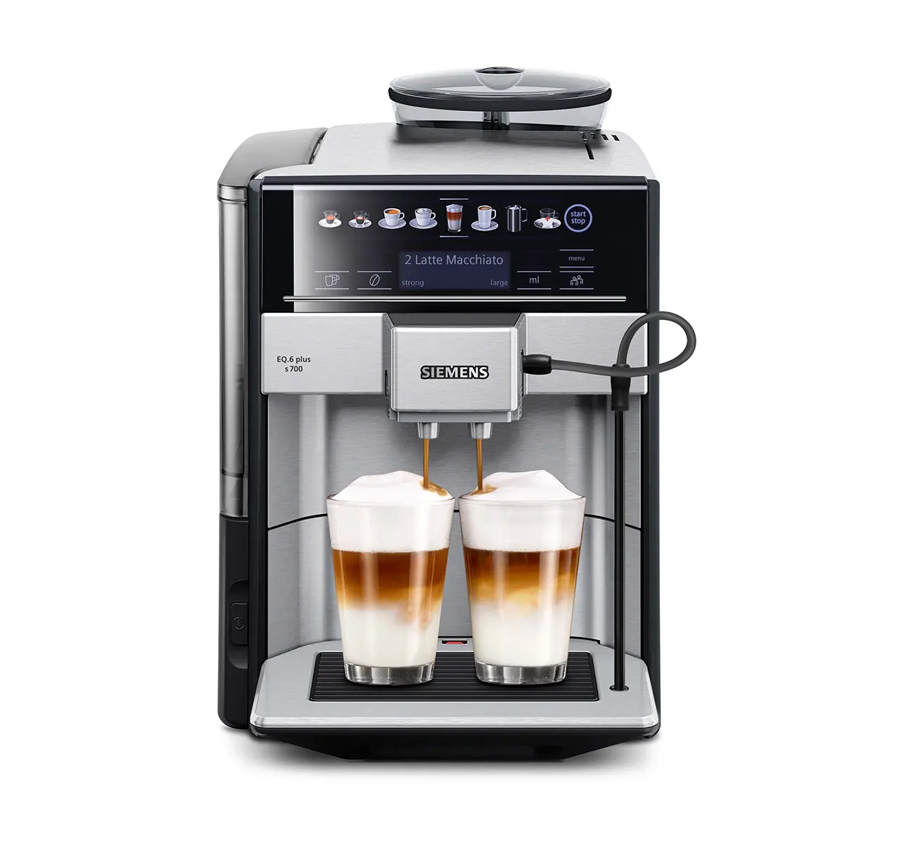 Siemens EQ6 Plus coffee machine
